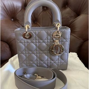 Authentic Christian Dior Small Lady Dior My ABCDIOR